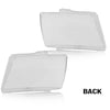 G-PLUS Headlight Lamps Protector Clear Lens Cover Clear Compatible with 2007-2014 Chevy Tahoe Suburban 1500/2007-2013 Chevy Avalanche Suburban 2500
