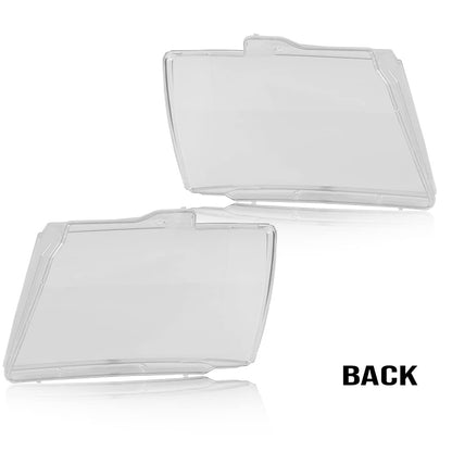 G-PLUS Headlight Lamps Protector Clear Lens Cover Clear Compatible with 2007-2014 Chevy Tahoe Suburban 1500/2007-2013 Chevy Avalanche Suburban 2500