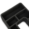 G-PLUS Floor Console Black Organizer Inserts 2 Pc Set Compatible with 1978-1996 Ford F150 F250 F350 Bronco