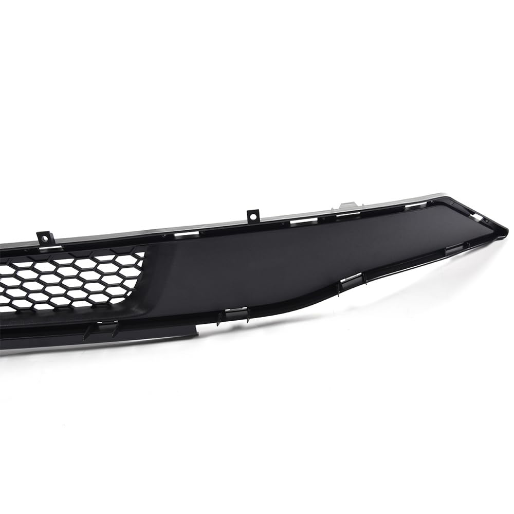 G-PLUS ABS Front Bumper Lower Grille Grill Honeycomb Style w/o Chrome Surround Compatible with Ford Mustang 2018-2021 (Not Fit Shelby GT500 models)