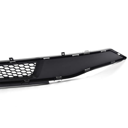 G-PLUS ABS Front Bumper Lower Grille Grill Honeycomb Style w/o Chrome Surround Compatible with Ford Mustang 2018-2021 (Not Fit Shelby GT500 models)