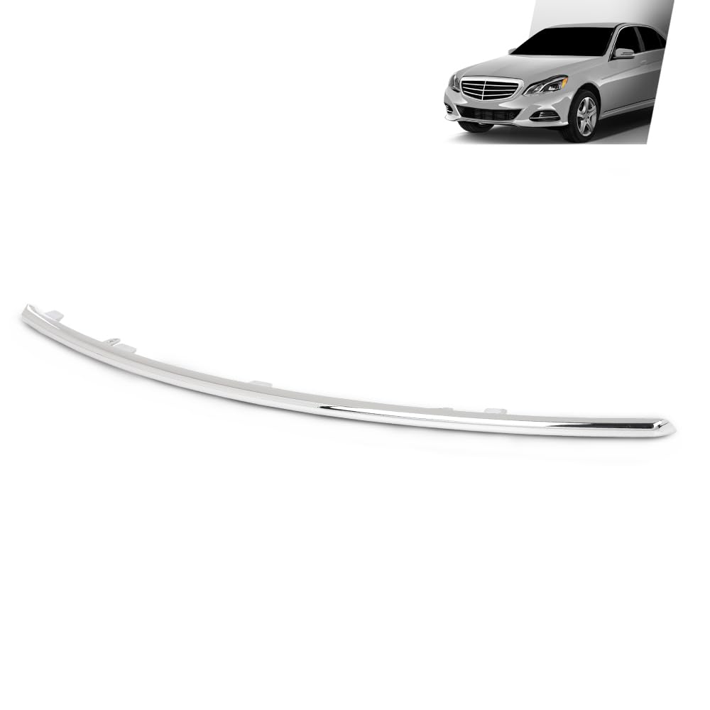 G-PLUS Grille Trim Grill Driver Left Side Fit For Models Without AMG Styling Package,Compatible with Benz E350 E400 4Matic Wagon Sedan 4-Door 2014-2016 2128852921