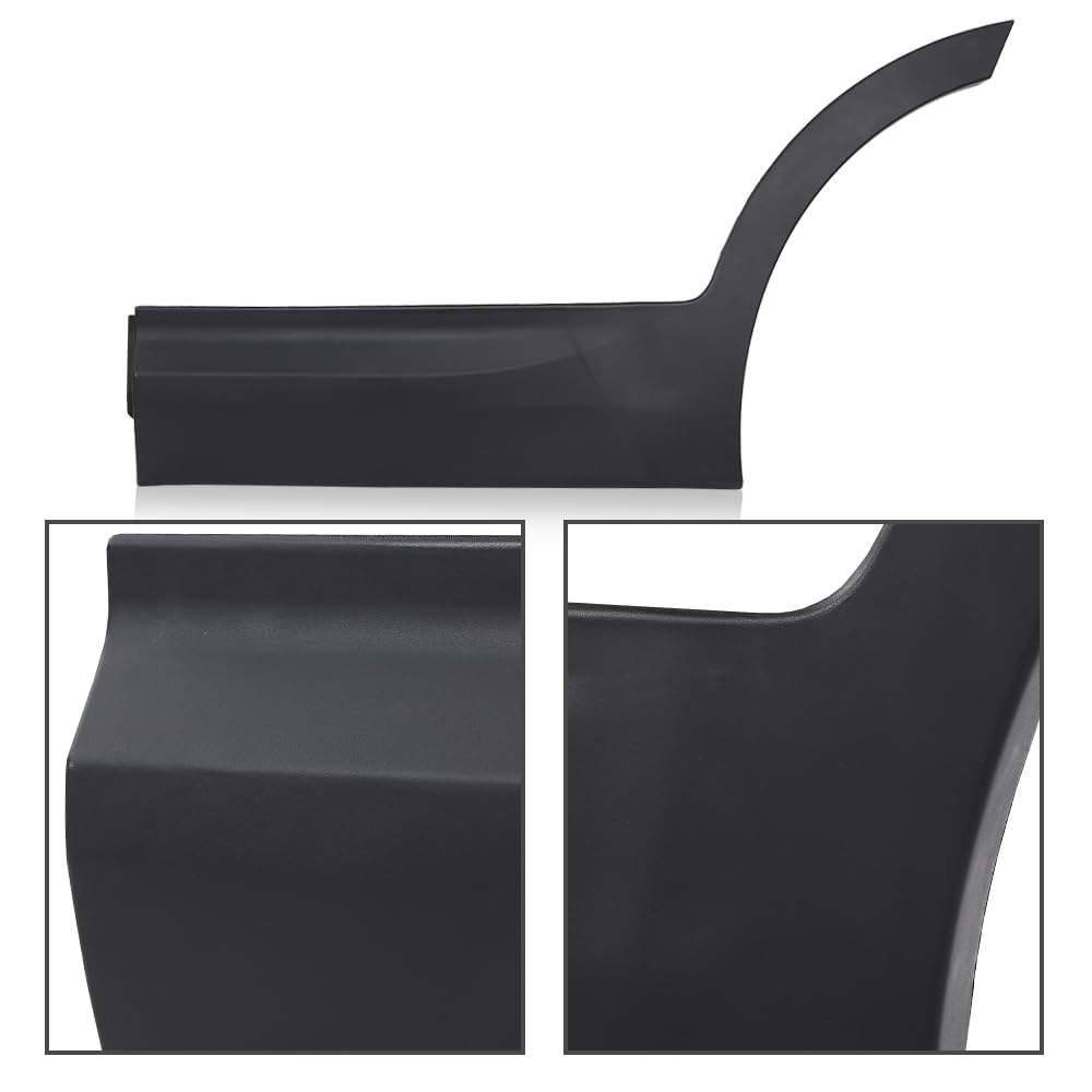 G-PLUS New Rear Left Door Lower Molding Door Garnish Compatible with 2013-2018 Santa Fe Sport 87731-4Z000, 877314Z000 Matte Black