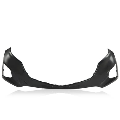G-PLUS Front Bumper Cover Primed Compatible with Chevy Equinox 2018 2019 2020 Black Bumper Cover