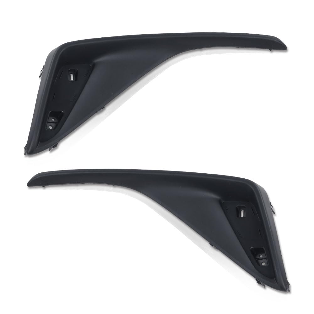 G-PLUS Bumper Insert Cover Plate Rear Driver and Passenger Side Compatible with Toyota Camry XSE SE 2021-2023 52163F4020 52164F4020 TO1139101 TO1138101