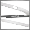 G-PLUS Rear Upper Bumper Face Bar Trim Molding Compatible with Benz GL350 GL450 GL550 2013-2016 1668851001, 1668851274 Silver