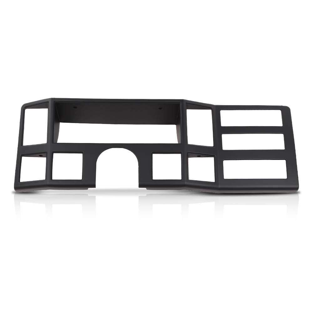 G-PLUS Dash Bezel Panel Surround Trim Compatible with Jeep Cherokee XJ 1984-1996 Black Dashboard