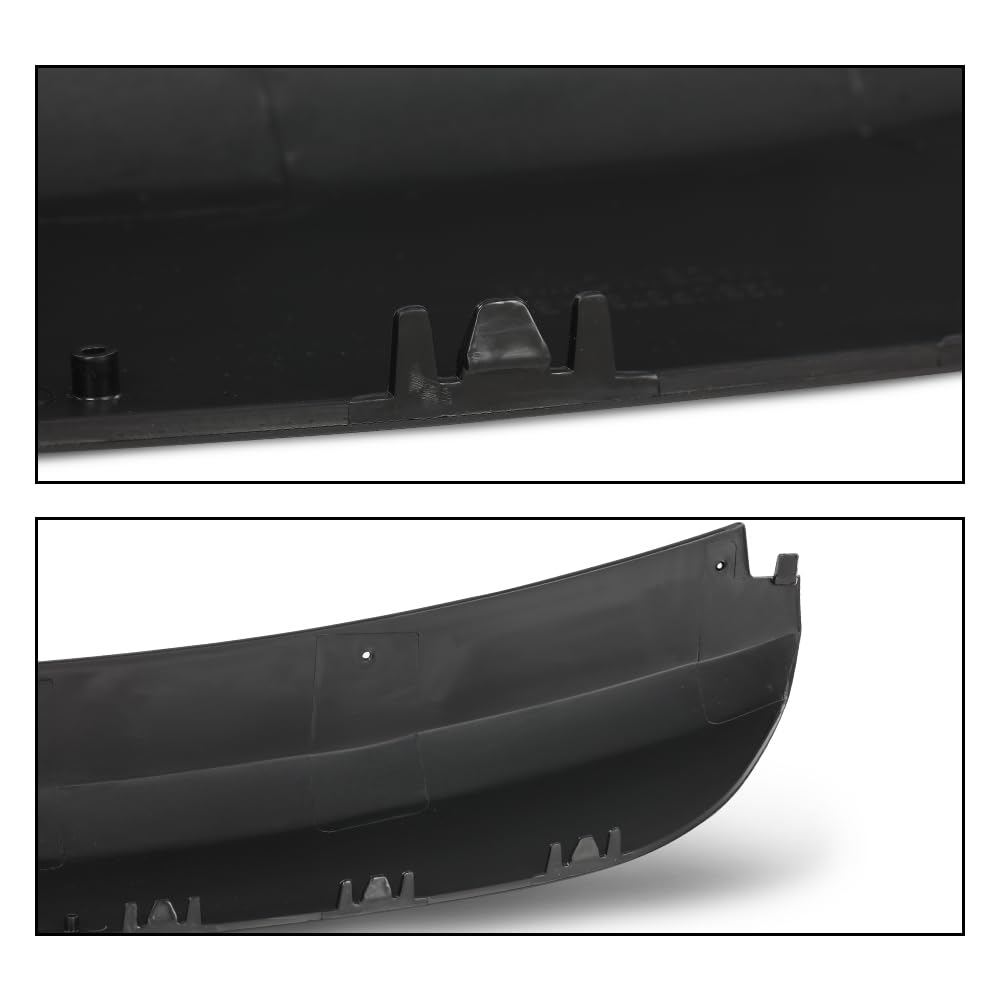 G-PLUS New Front Bumper Face Bar Trim Molding Step Pad Compatible with Dodge Charger 2015-2022 68225517AA, CH1044124 Black Textured