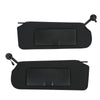 G-PLUS Sun Visor Vanity Mirror Sunvisors Shaded Compatible with Chevy C5 Corvette (8 Cyl, 5.7L) 1997 1998 1999 2000 2001 2002 2003 2004 1Pair Black Sun Visors 10442033 10442034