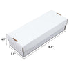 G-PLUS 2-Cell Trading Card Storage Box 1600 Count Corrugated Cardboard Box Holds over 300 3x4 Toploads Sports/Trading Card (Card not included)