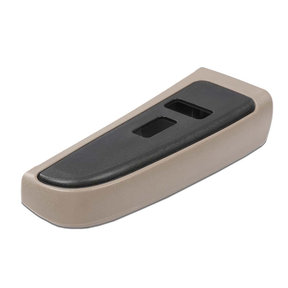 G-PLUS Window Switch Bezel Cover Passenger Side Compatible with Chevy Silverado/GMC Sierra 2003-2007,Fit Chevy Avalanche/Tahoe/GMC Yukon XL 2004-2006,Fit Chevy Suburban 2004-2007 89045119 Tan