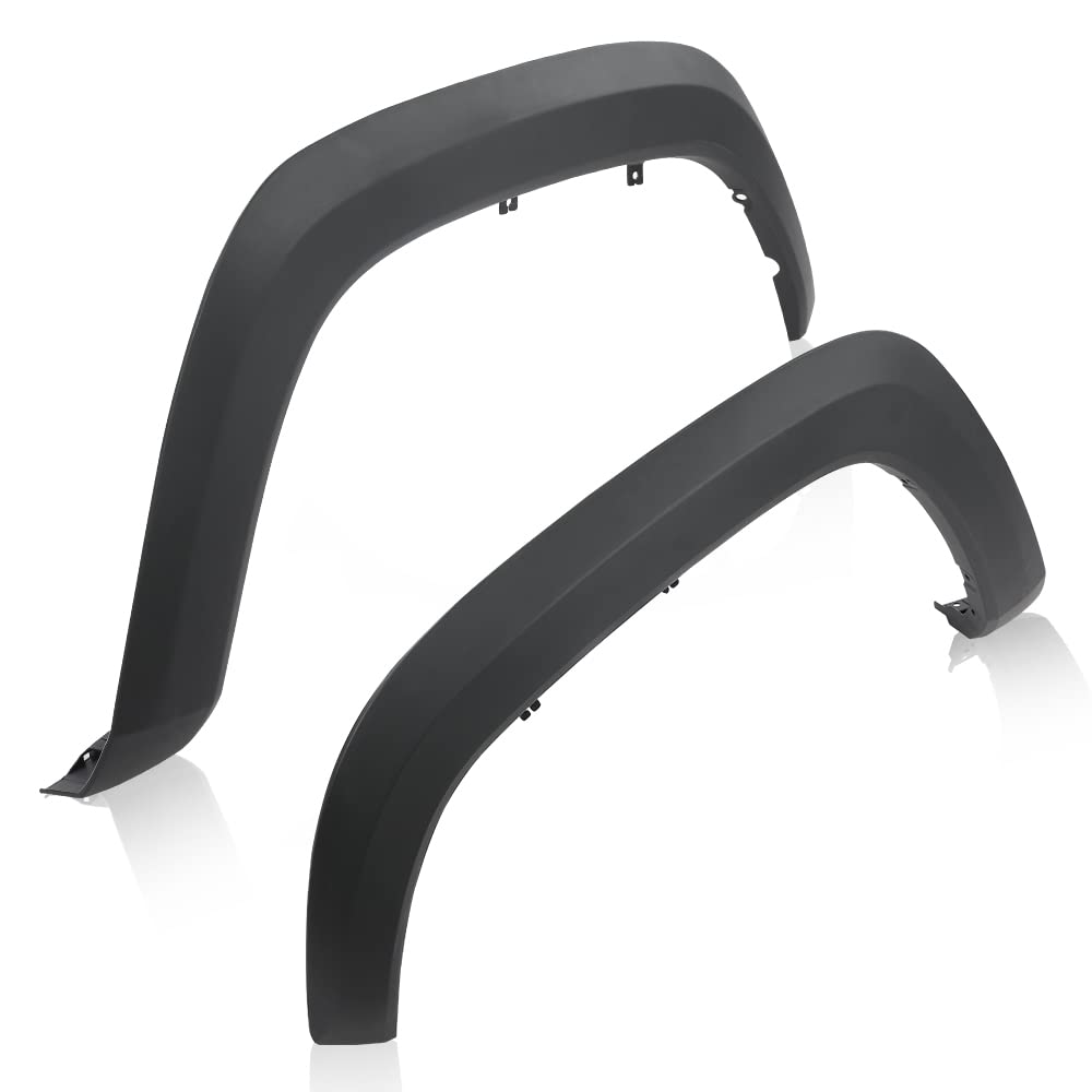 G-PLUS Front Fender Flares Compatible with Toyota Tacoma 2016 2017 2018 2019 2020 2021 Left & Right Side Moulding Trim Wheel Opening Molding, 7587104060 TO1291109C TO1290109C