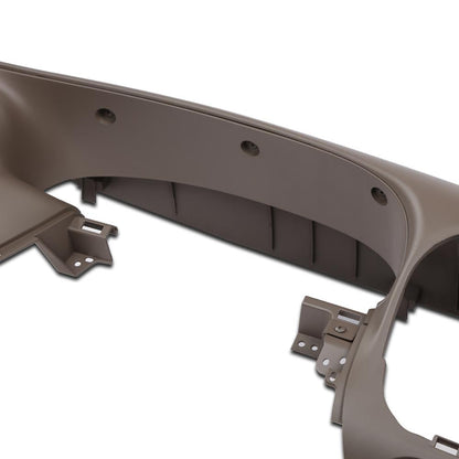 G-PLUS Dash Pad Bezel Graphite & Center Dash Radio Bezel Fit Ford F150 / Ford Expedition 1997-2003 Brown