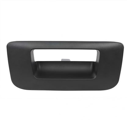 G-PLUS Tailgate Handle Bezel Compatible with Chevy Silverado/GMC Sierra 1500 2500HD 3500HD 2007-2014 Rear Tail Gate Latch Handle 15927251 GM1916107 22755303