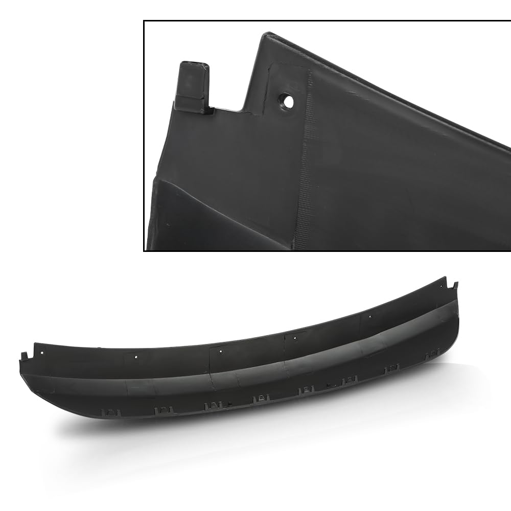 G-PLUS New Front Bumper Face Bar Trim Molding Step Pad Compatible with Dodge Charger 2015-2022 68225517AA, CH1044124 Black Textured