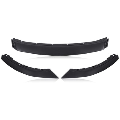Compatible for Ford Mustang 2013-2014 RP Style Front Bumper Lip Lower Spoiler Wing Body 3PCs Set