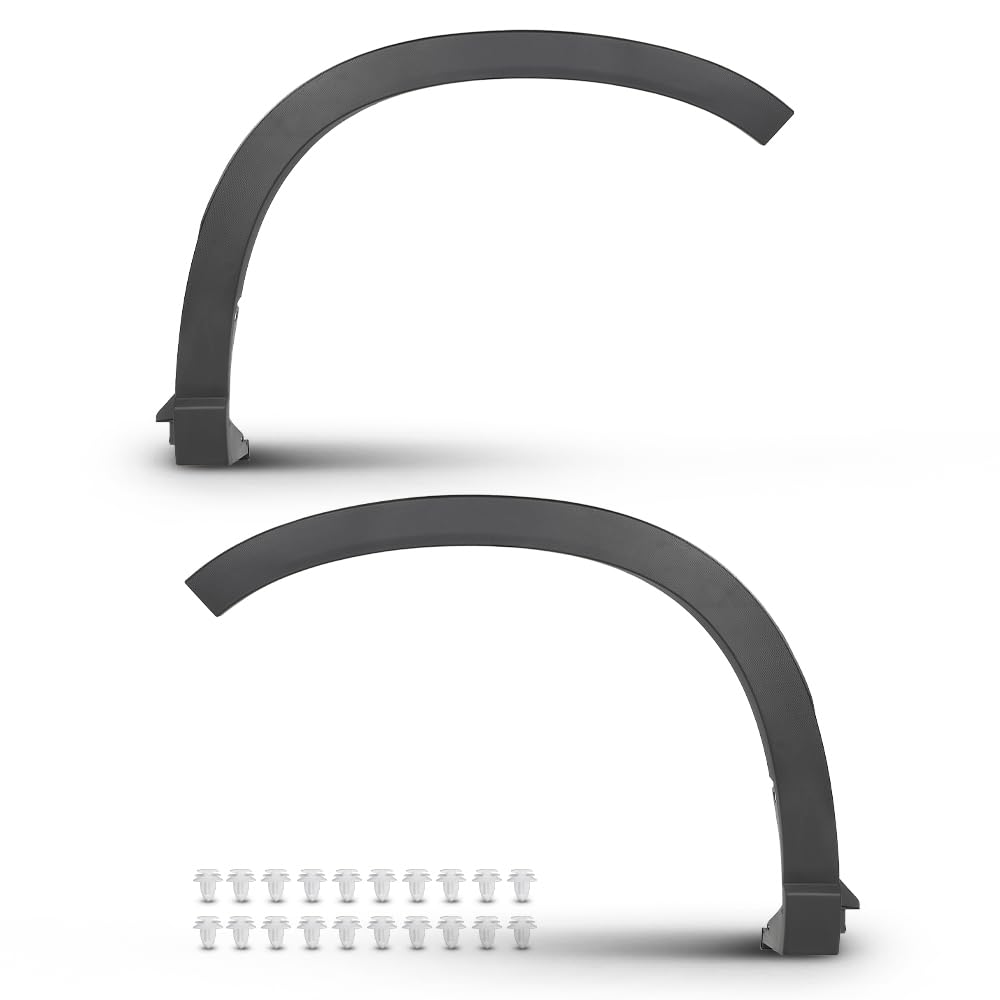 G-PLUS Front Fender Flares 2PCS Compatible with Subaru Forester 2019 2020 2021 Left & Right Wheel Arch Molding SU1291102, SU1290102