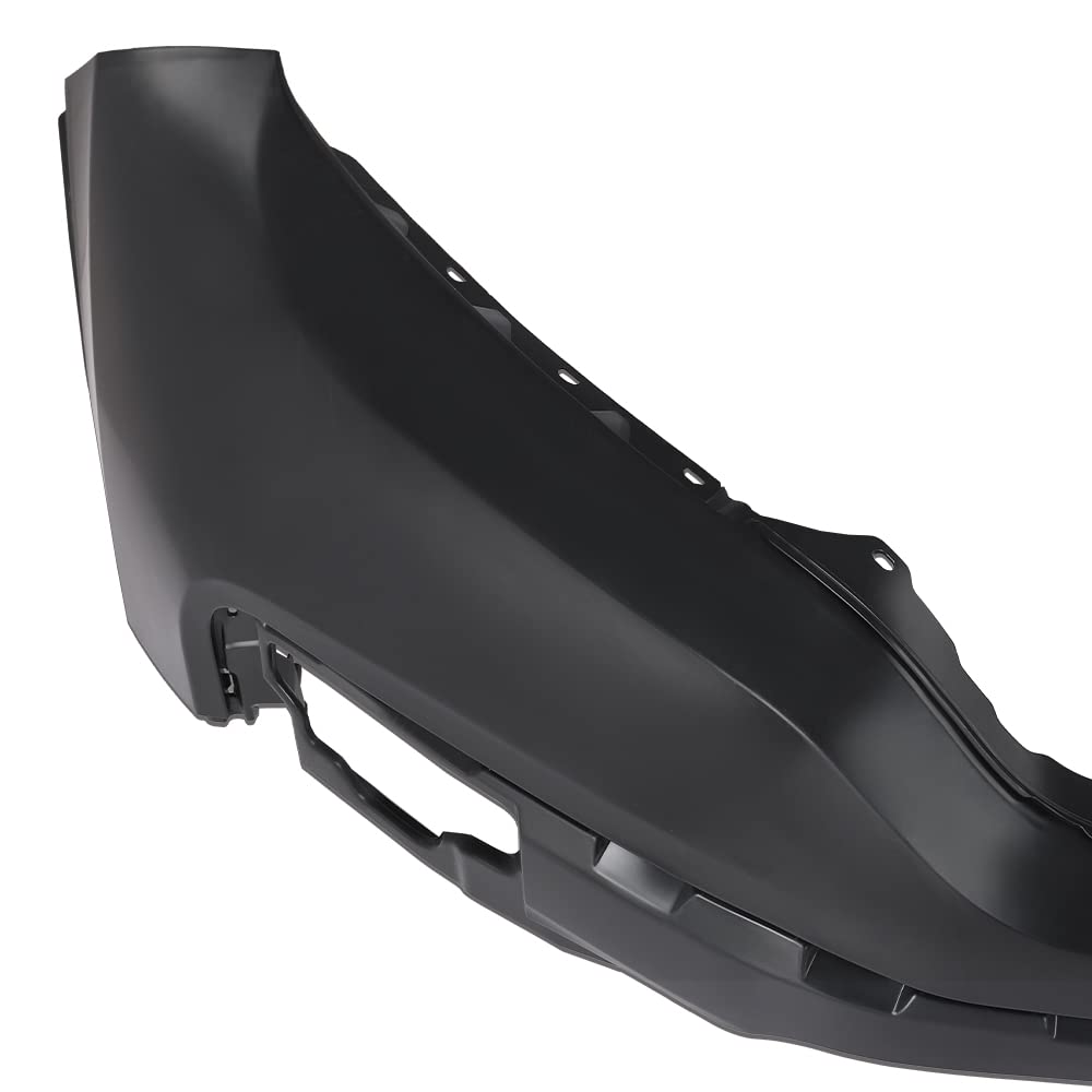 G-PLUS NEW Front Upper Bumper Cover Fascia Compatible with Honda CR-V 2020-2022 101-99430X, 04711TLAA50ZZ HO101410 Black Plastic Bumper Cover