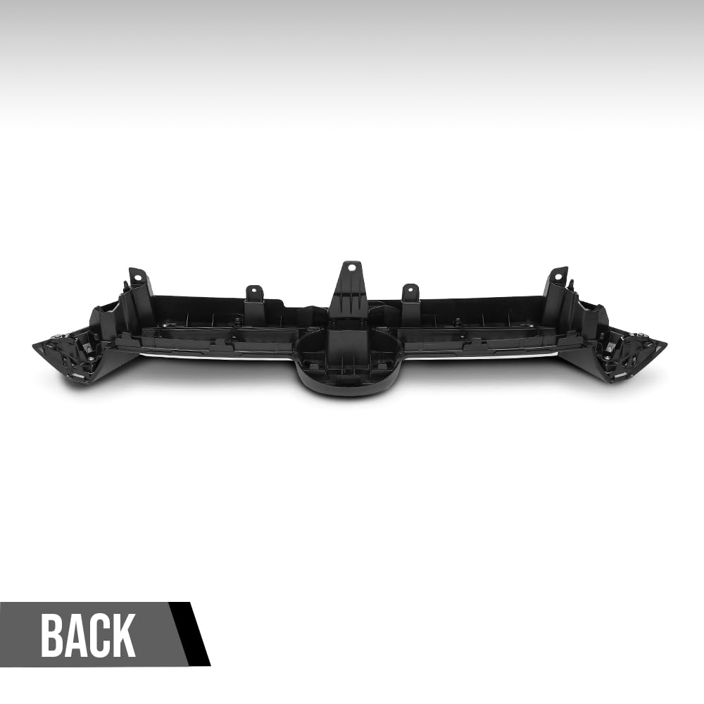 G-PLUS Front Upper Grille Compatible with Toyota 4Runner 2021-2024 5310135100C0, 104-59983D Black