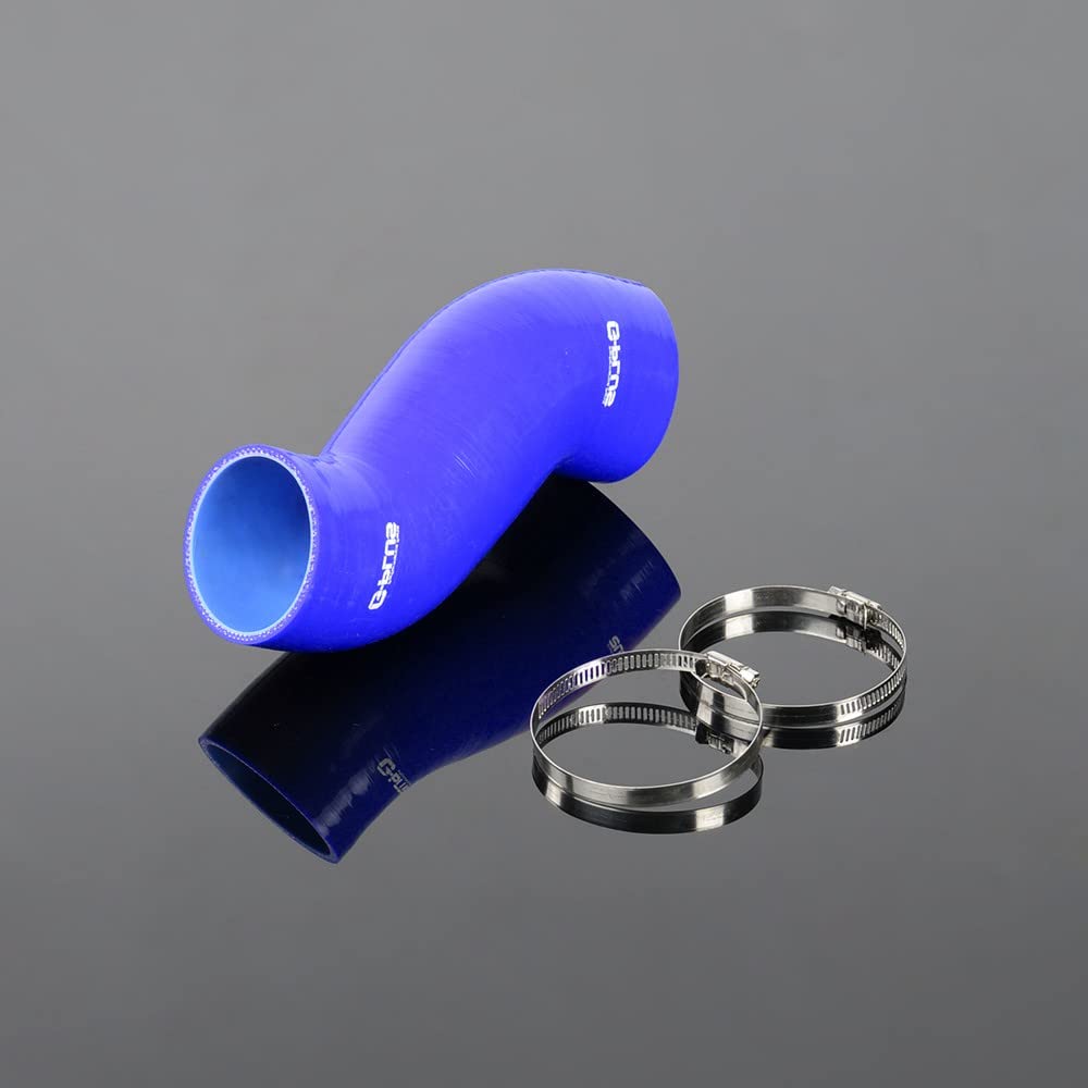 G-PLUS Silicone Intake Hose Pipe Clamps kit Compatible With Subaru GDA GDB WRX/STI 2002-2007 Post MAF,Blue