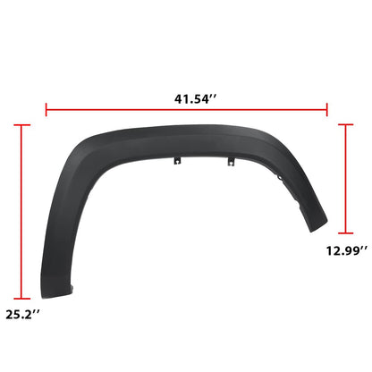 G-PLUS Front Right Fender Flare Compatible with Toyota Tacoma 2016 2017 2018 2019 2020 2021 Right Side Moulding Trim Wheel Opening Molding 7587104060 TO1291109C
