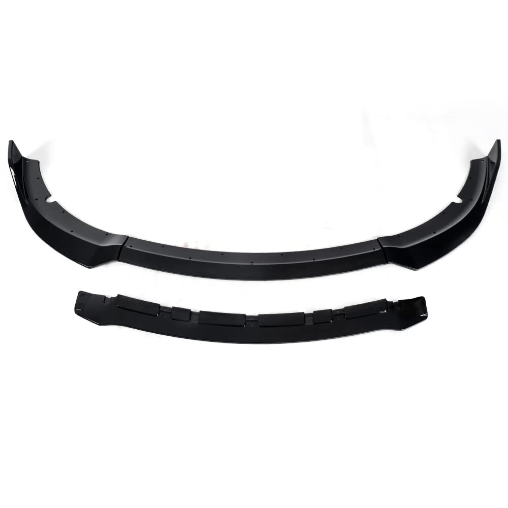 G-PLUS Front Bumper Lip Spoiler Air Chin Body Kit Spiltter Compatible with 2015-2016 Dodge Charger SRT
