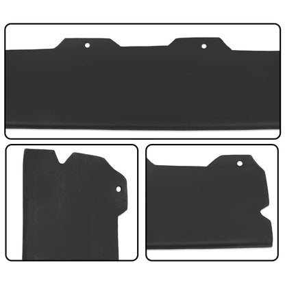 G-PLUS Rear Trunk/License Fillers Compatible with Cadillac Deville 1980-1992 /Fit for Cadillac Fleetwood 1980-1992 /Fit Cadillac Brougham 1980-1992 Black Set of 4