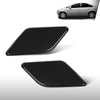G-PLUS Left Right Headlight Washer Cover Pair Compatible with Volvo S40 V50 2008-2012 39886377, 39886397 Glossy Black