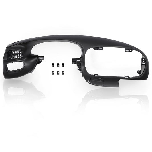 G-PLUS Dash Pad Bezel Compatible with Ford F150 1997-2003 / Ford Expedition 1997-2003 Dash Trim Bezel Replacement Black