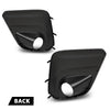 G-PLUS Front Fog Light Cover Bezel Trims, Compatible with Subaru Forester 2019-2021, LH Driver & RH Passenger Side 2PCS, 57731SJ050, 57731SJ040