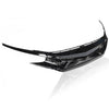 G-PLUS Compatible with Honda Civic 2019-2020 Front Bumper Hood Honeycomb Grill Black w/Eyebrow Black