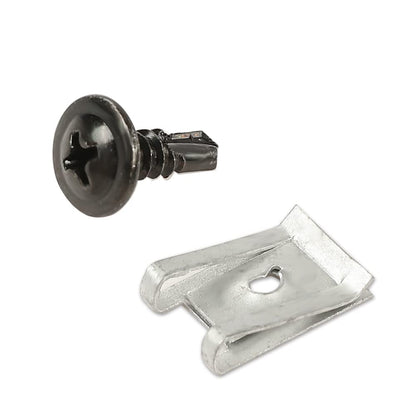 G-PLUS Bumper Filler Screw Install Kit Compatible with 1981-1987 Buick Regal ALL 2 Door Models 16pcs Front & Rear Bumper Filler Screw Hardware Install Kit