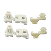 G-PLUS Tailgate Tail Gate Handle Rod Latch Retainer Clips Compatible with 2002-2009 Dodge Ram
