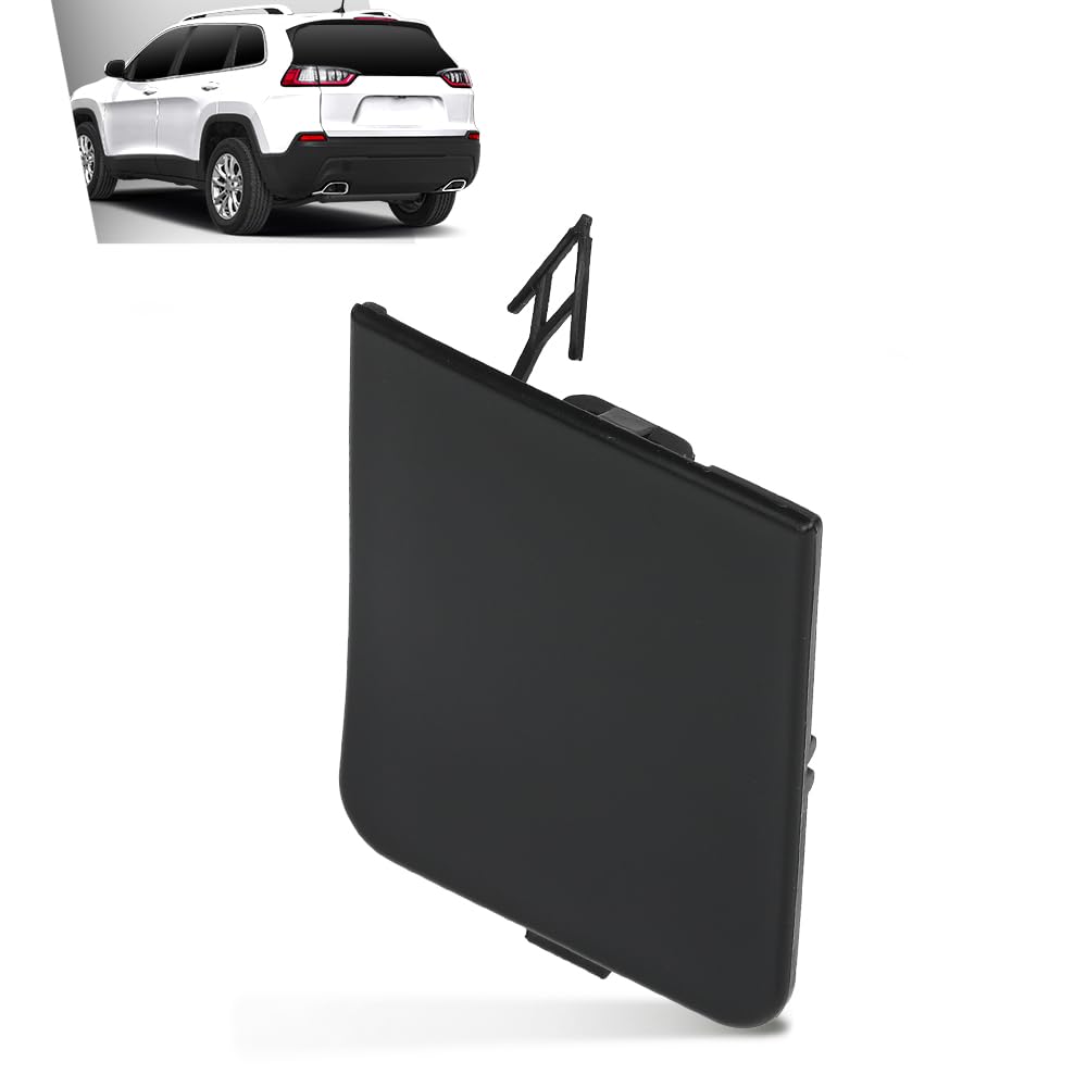 G-PLUS Rear Bumper Tow Hook Plug Cover Compatible with Jeep Cherokee 2019-2023 68306584AA