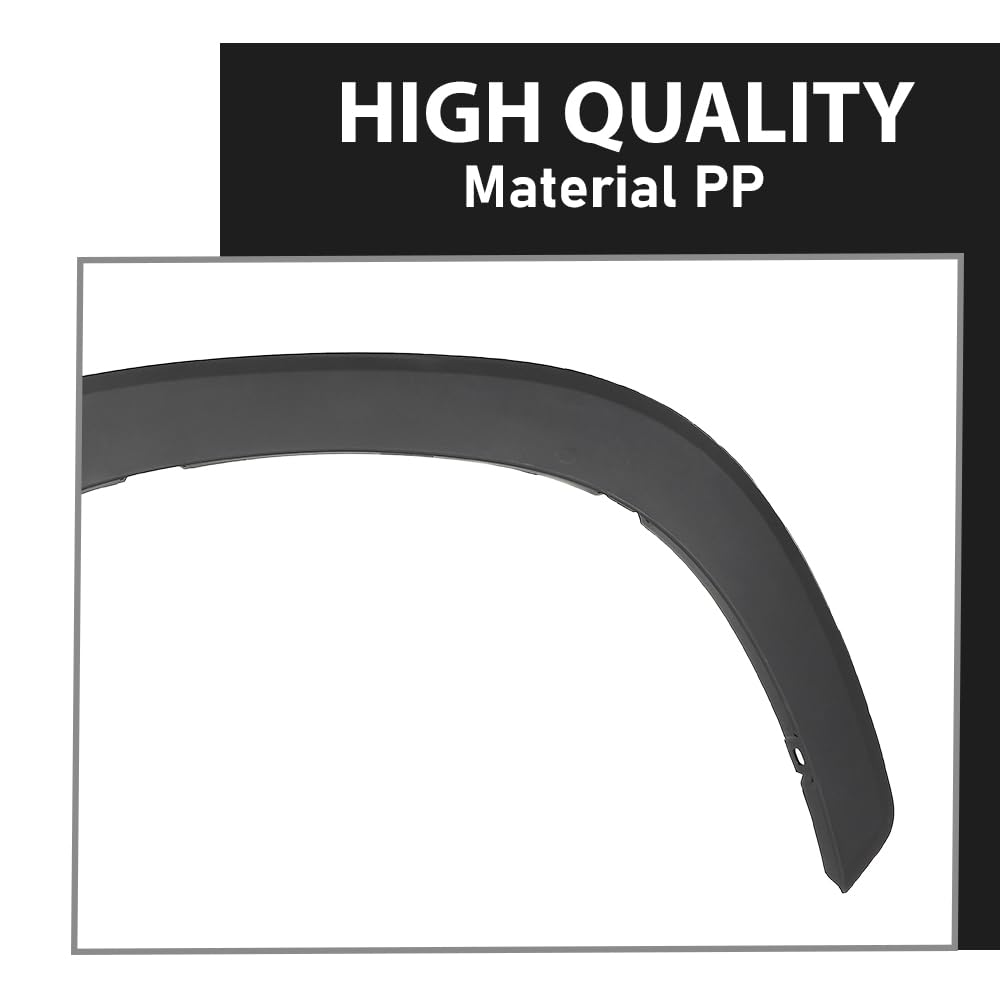 G-PLUS Front Right Fender Flare Compatible with Toyota Corolla Cross (Submodel: L, LE, XLE) 2022 2023 756010A040, TO1291125