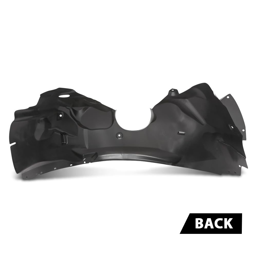 G-PLUS Front Right Fender Liner Inner, Compatible with Ford Edge 2015-2018, Passenger Side, FT4Z16102B, FT4Z16102H