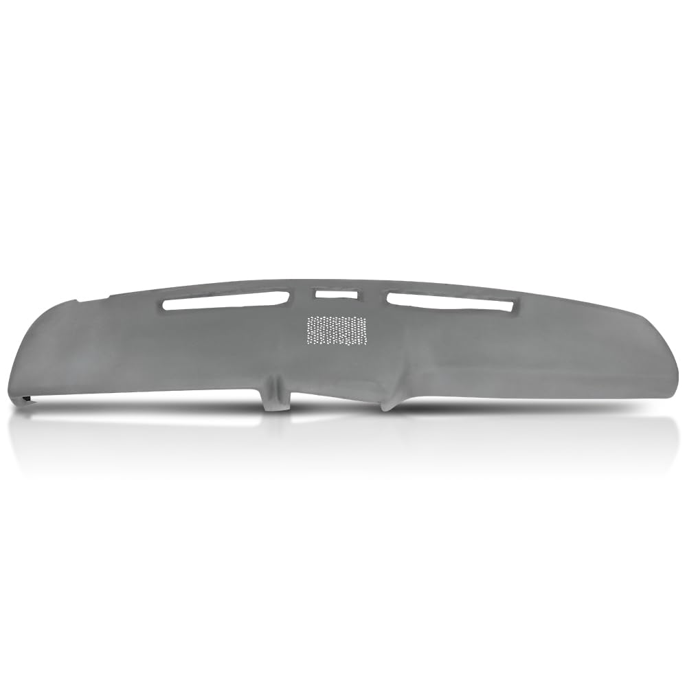 G-PLUS Dashboard Dash Cover Compatible with Ford F100 F150 F250 F350 Bronco 1980 1981 1982 1983 1984 1985 1986, Light Gray