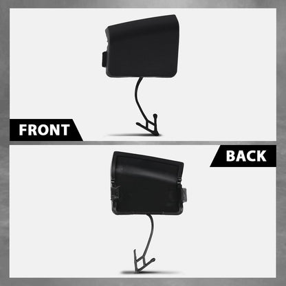 G-PLUS Rear Bumper Tow Hook Eye Cover Cap Compatible with Dodge Journey 2011-2019 Black 1TY40TZZAB
