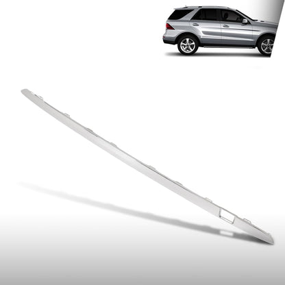 G-PLUS Rear Bumper Cover Upper Molding Compatible with Benz GLE350d 2016 Fit Benz GLE350 2016-2018 1668850701, 1668852474 Silver