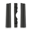 G-PLUS Rear Trunk/License Filler Set Compatible with Cadillac Deville 1980-1992/Fit for Cadillac Fleetwood 1980-1992/Fit Cadillac Brougham 1980-1992 Black 3pcs