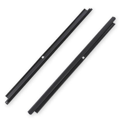 G-PLUS Black Rear Outer Window Sweep Felt Kit Compatible with Chevy Silverado GMC Sierra 1500/2500/3500 2001-2007,Fit Chevy Suburban Avalanche 1500/2500 2002-2006,Fit GMC Yukon 2001-2006 2PCS