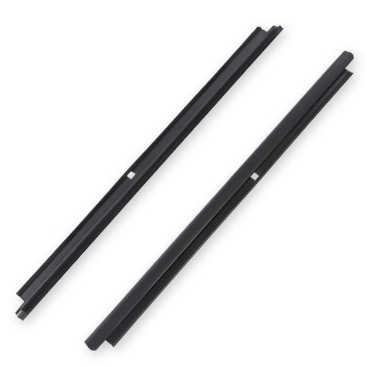 G-PLUS Black Rear Outer Window Sweep Felt Kit Compatible with Chevy Silverado GMC Sierra 1500/2500/3500 2001-2007,Fit Chevy Suburban Avalanche 1500/2500 2002-2006,Fit GMC Yukon 2001-2006 2PCS