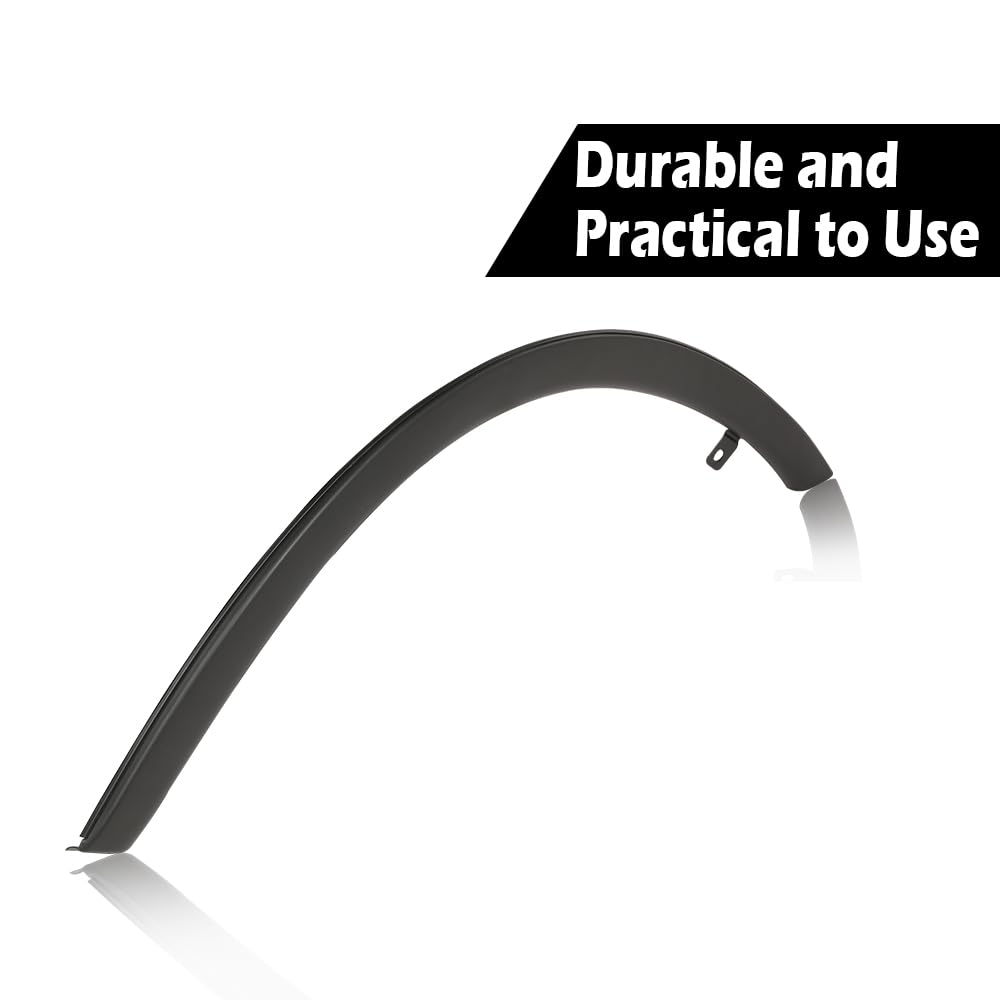 G-PLUS Front Right Fender Wheel Arch Flare Compatible with 2014-2020 Mitsubishi Outlander Car Tires Fender Flares Passenger Side Wheel Eyebrow Protector Mudguards