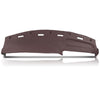 G-PLUS TPE Dash Cover Skin Dash Cover Overlay Skin Compatible with Dodge Ram 1500 2500 3500 Truck 1994 1995 1996 1997 Red