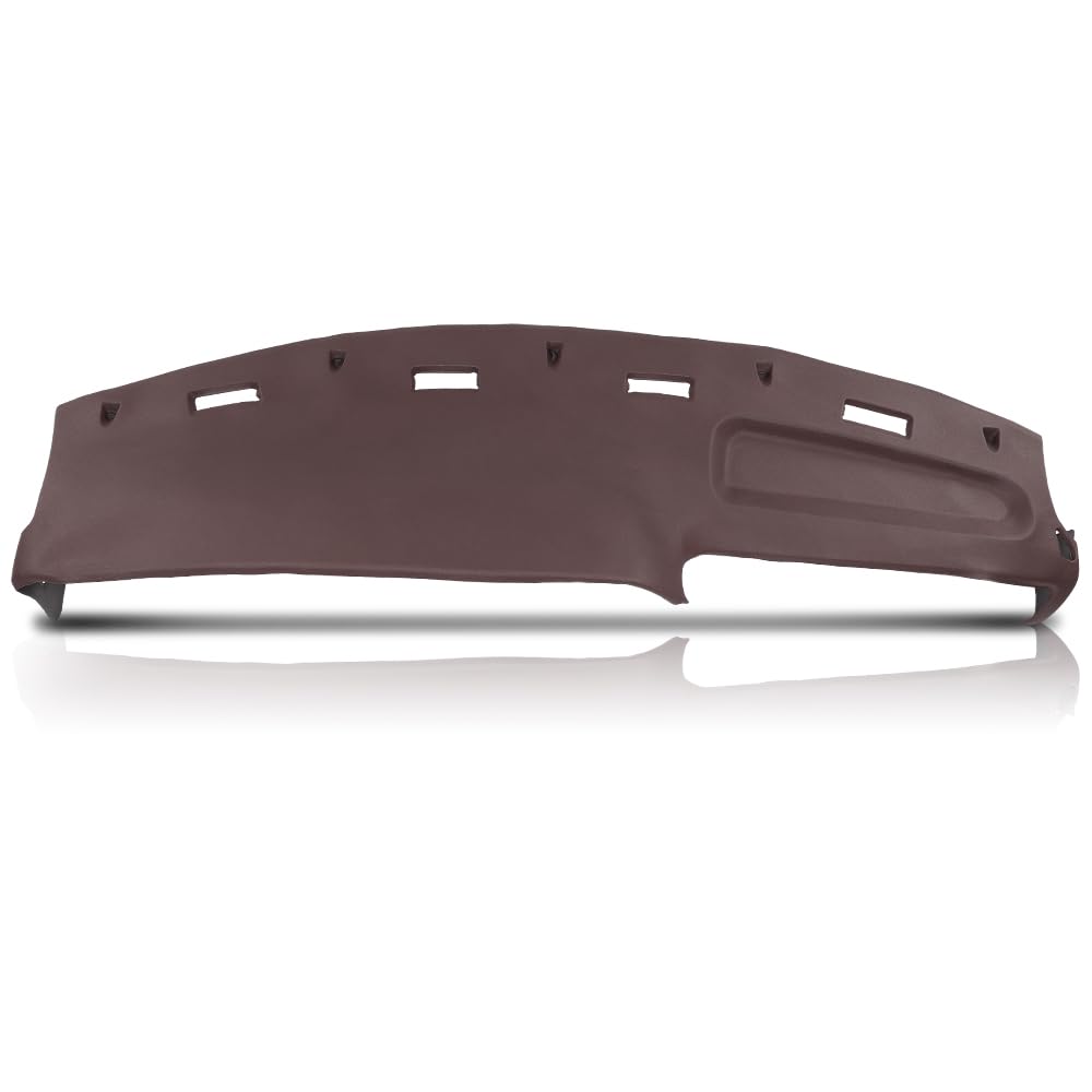 G-PLUS TPE Dash Cover Skin Dash Cover Overlay Skin Compatible with Dodge Ram 1500 2500 3500 Truck 1994 1995 1996 1997 Red