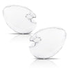 G-PLUS Headlight Lens Cover Compatible with Mini Cooper Countryman R60 2012-2016 Left & Right Pair Front Headlamp Lens Cover Clear