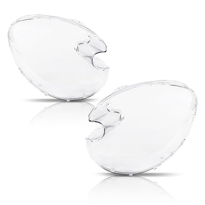 G-PLUS Headlight Lens Cover Compatible with Mini Cooper Countryman R60 2012-2016 Left & Right Pair Front Headlamp Lens Cover Clear