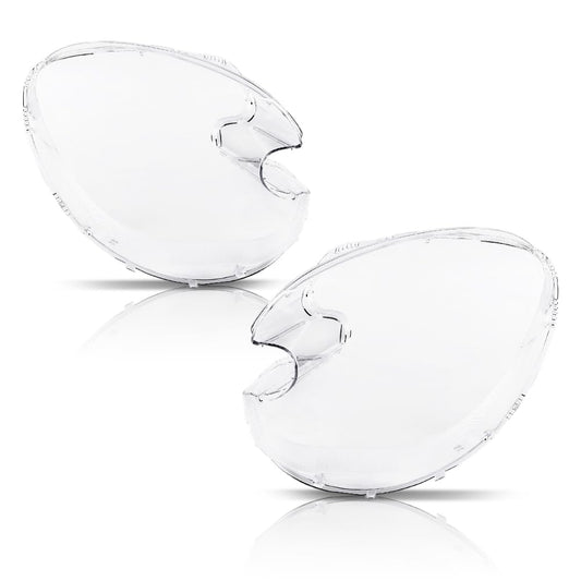 G-PLUS Headlight Lens Cover Compatible with Mini Cooper Countryman R60 2012-2016 Left & Right Pair Front Headlamp Lens Cover Clear