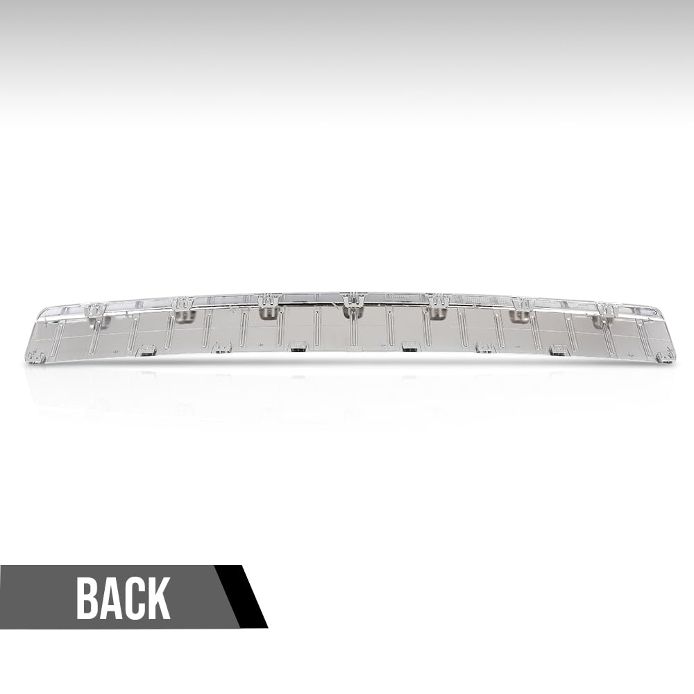 G-PLUS Rear Bumper Skid Plate Compatible with Benz X164 GL-Class GL450 GL500 GL550 2009-2012 A1648840190 Silver