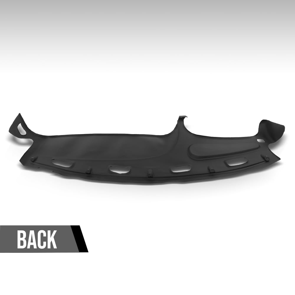 G-PLUS TPE Dash Cover Skin Dash Cover Overlay Skin Compatible with Ram 1500 SLT 2001, Fit Ram 1500 SS/T 5.9L 1998,Fit Dodge Ram 1500/2500/3500 1998 1999 2000 2001 2002 Gray